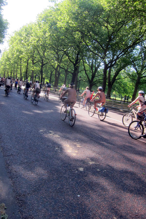 World Naked Bike Ride, London 2013